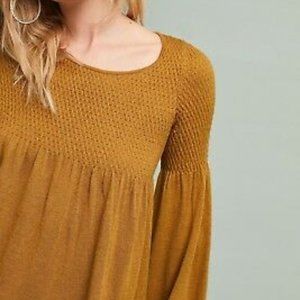 Anthropologie Knitted & Knotted Esme Sweater